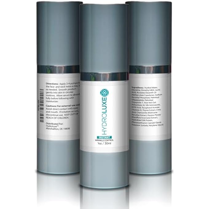 hydroluxe INSTANT WRINKLE CONTROL-BOOST COLLAGEN & ELASTIN + ULTRA HYDRATING MOISTURIZER- DIMINISH FINE LINES - Image 3